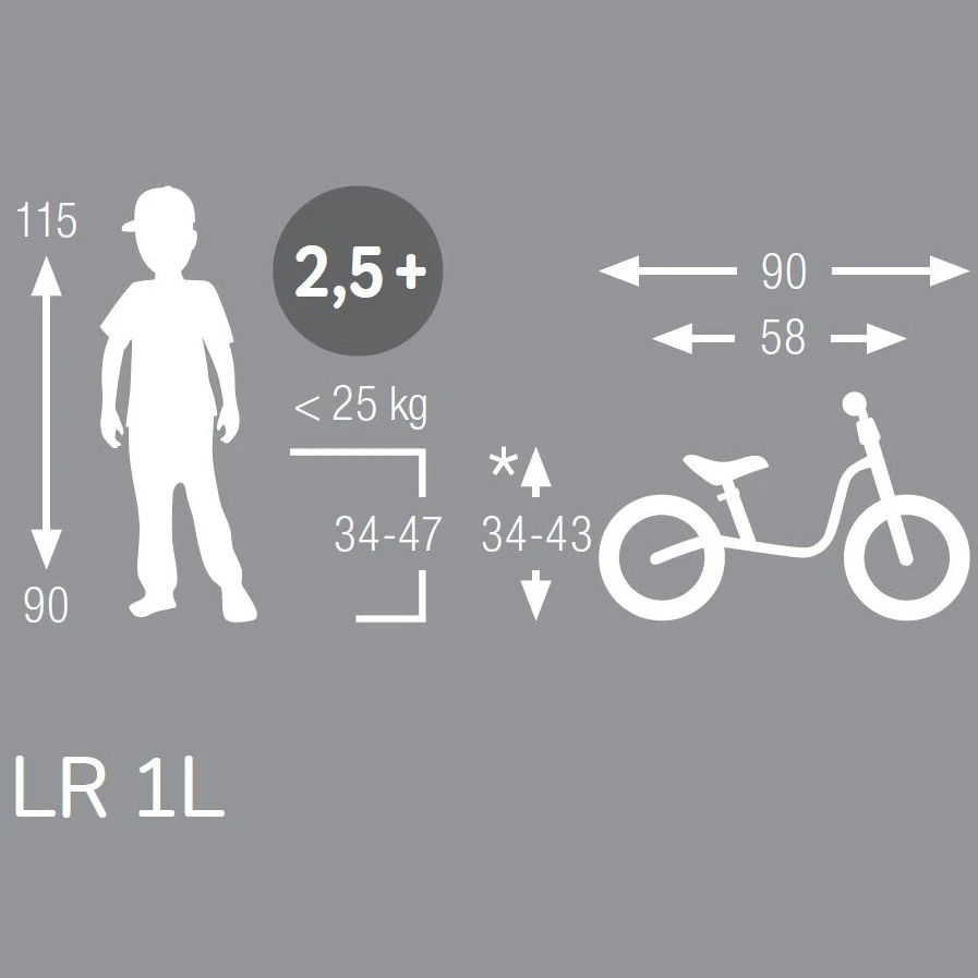 Puky LR 1L - 12,5" Laufrad - Blau Fussball – Bild 2