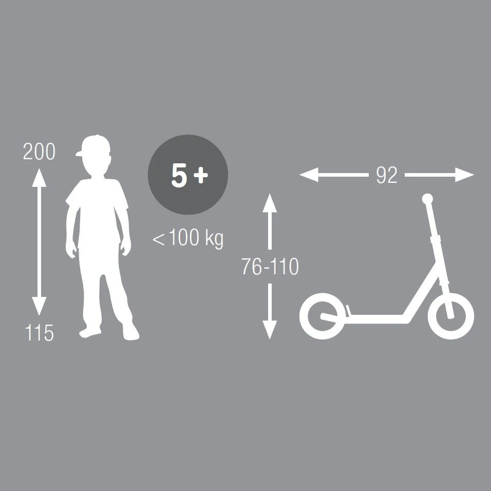 Puky SPEEDUS ONE Kinderroller - Gelb – Bild 2